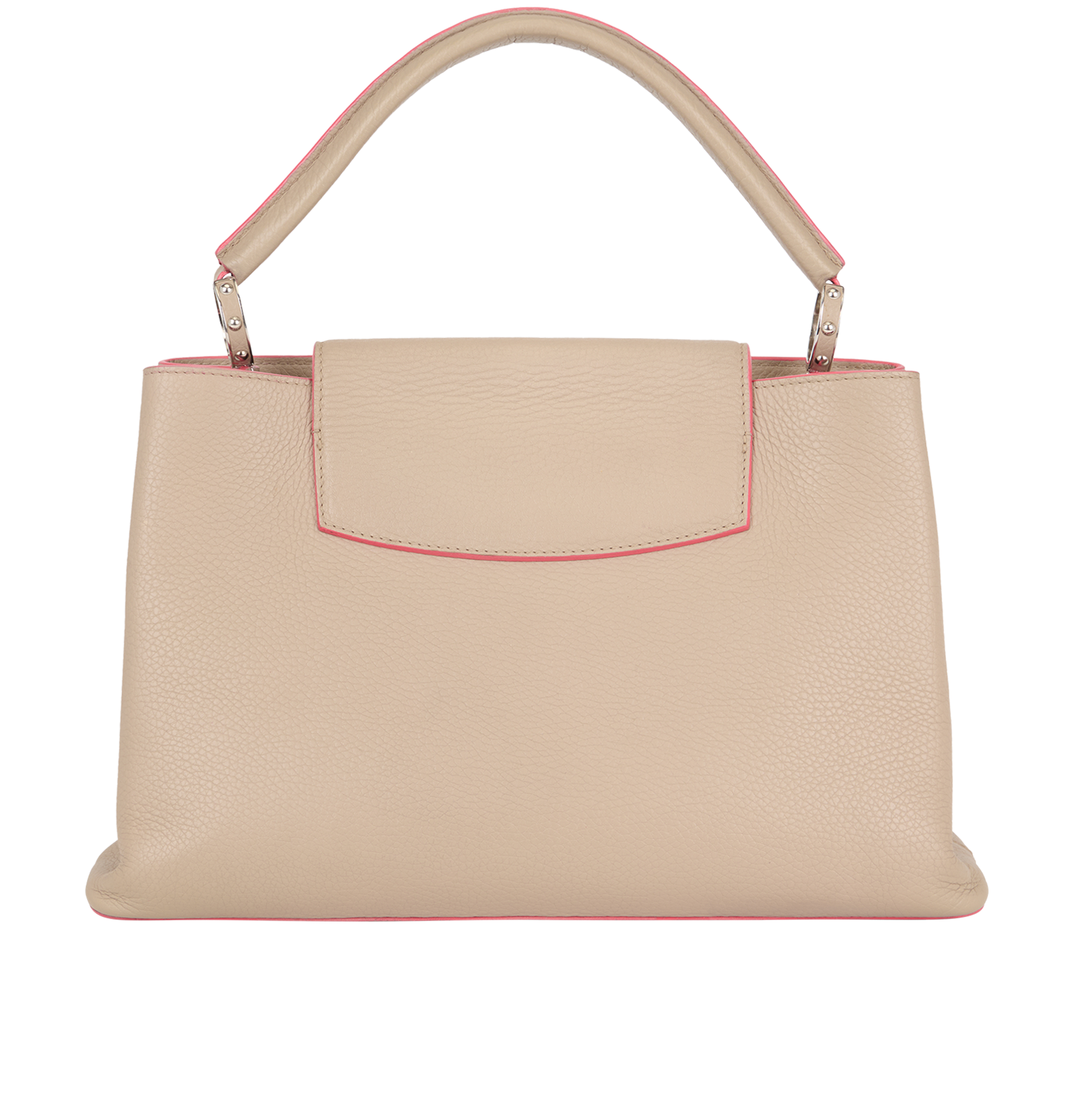 Capucine MM, &pound;2,800, Handbags, Grey, Leather, Back view